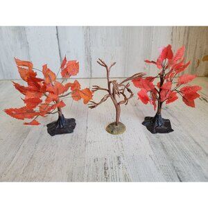 Lemax fall orange tree Village accessory xmas decor